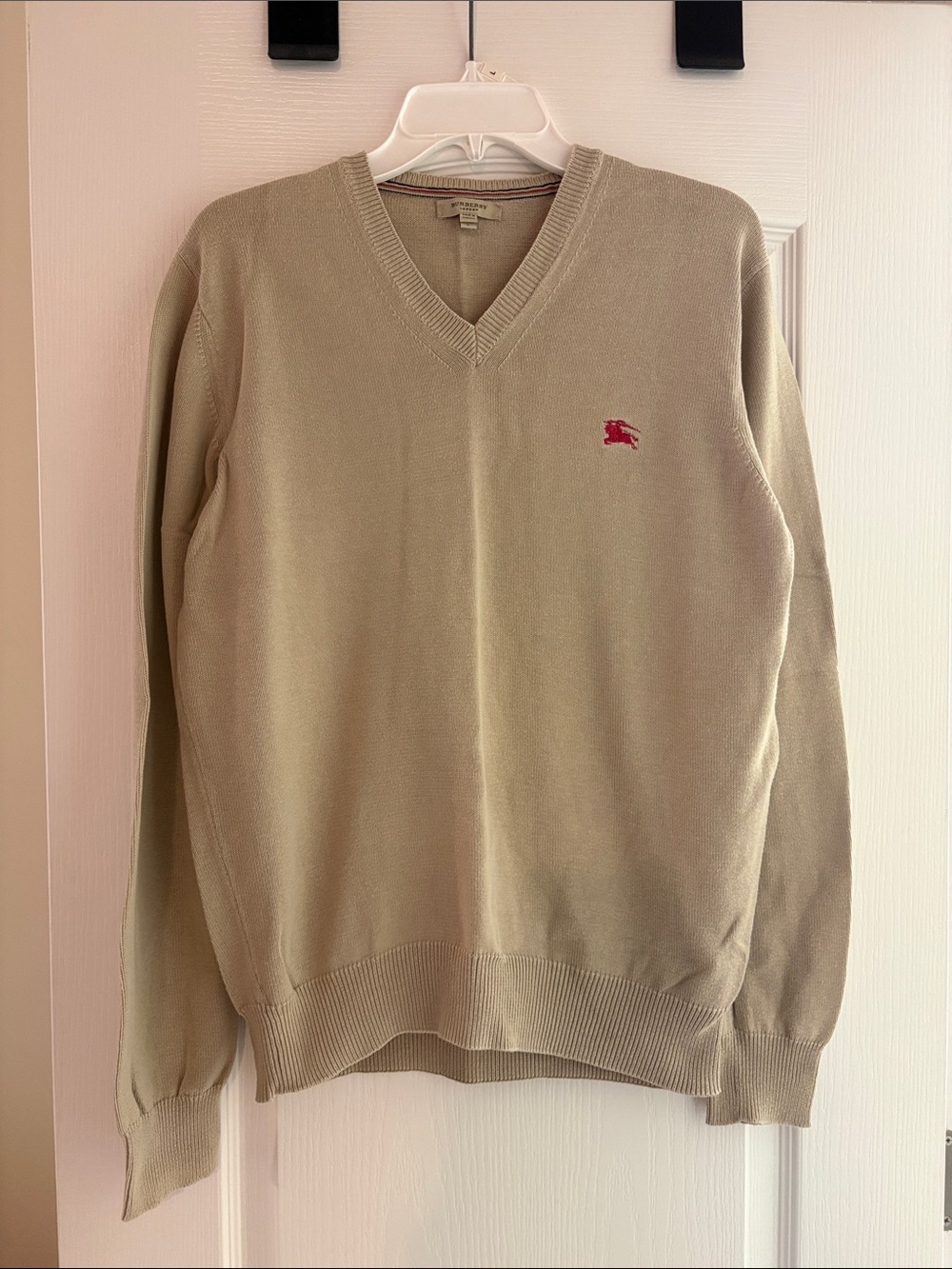 Vintage Burberrys V-Neck Sweater Large